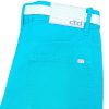 Shorts Sarja Azul Turquesa C/ Cinto Feminino - Imagem 4