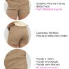 Shorts em Brim Caramelo Bolso Faca - Imagem 4