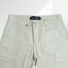 Bermuda Alfaiataria Masculina em Sarja Cor: Bege - Imagem 2