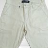 Bermuda Alfaiataria Masculina em Sarja Cor: Bege - Imagem 5