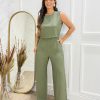 Regata Cropped Prega e Zíper Atrás Viscose Sarjada - Imagem 3