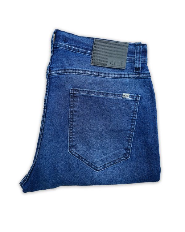 Calça Slim com Laser Masculina Plus Size - Imagem 3